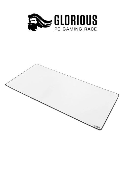 glorious xxl mousepad white